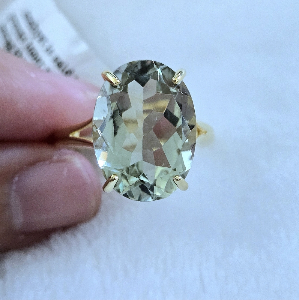 Shivam Green💚 Amethyst Ring💍 - NWT - Picture 16 of 16